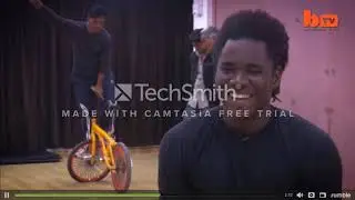 Clifftop BMX Yoga: Cực kỳ 68 tuổi biểu diễn tr&ecirc;n xe đạp 300ft tr&ecirc;n mặt đất