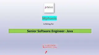 Mphasis is hiring- Senior Software Engineer- Java #itjobs