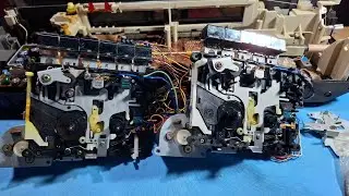 Sharp QT77 cassette player repair 