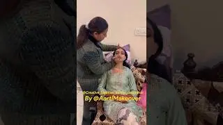 Party Makeup by Aarti Makeover Jalandhar #Shorts #Makeup