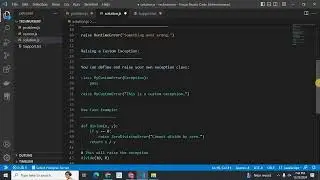 How to Manually Raise (Throw) an Exception in Python