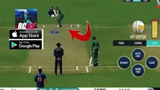 Real cricket 22 gameplay walkthrough (Android, iOS) available