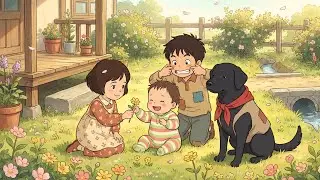 Cozy Family Cooking 🍲 Gathering Together at Home | Ghibli-Style Video