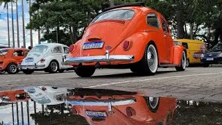 Fusca Vermelho Top - Encontro Mensal Equipe Lado Norte da Volks.