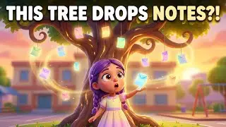 The Tree That Dropped Notes Instead of Leaves | riya's new adventure