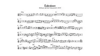 Eiderdown - Bill Evans transcription
