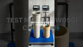 Ceramika Jawar vs tradycyjna &ndash; kto wchłonie więcej wody? Sprawdź wynik testu!💦 #ceramika #jawar