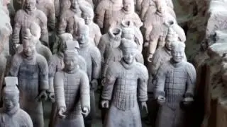 西安、城壁、秦始皇帝陵、兵馬俑、大雁塔、小雁塔