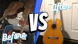 Classical Guitar Restoration! Resurrection of a dead instrument&hellip;