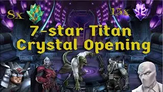 MCOC New Titan Crystal Opening!!! Did I get lucky or not....?