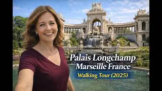 France 4K Walk | Notre-Dame de la Garde Marseille  &ndash; Historic Fountains & Gardens Tour.