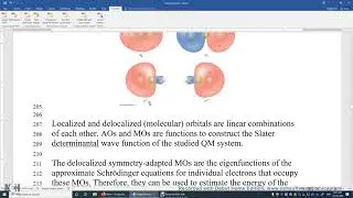24 6 Delocalized vs Localized MO