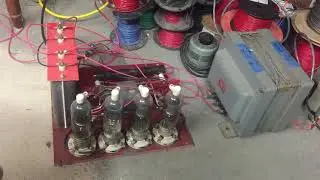 4-1000A amplifier with 872A HV supply.