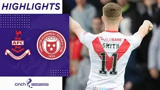 Airdrieonians 1-0 Hamilton Academical | Smith Secures Narrow First-Leg Win | Play-Off Highlights