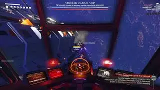 SENTINEL CAPITAL SHIP BATTLE NO MAN'S SKY