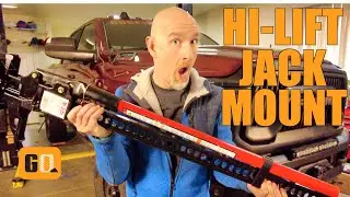 Установка крепления домкрата Hi-Lift на RAM 2500 Power Wagon