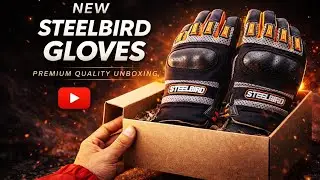  The Best Riding Gloves Under 800 🔥| Steelbird Polyester Adventure A-1| Riding Gloves | 