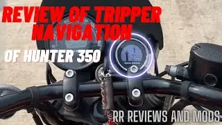 REVIEW OF TRIPPER NAVIGATION METER IN HUNTER 350 || GOOD OR BAD ??