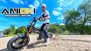 2025 A8 Pro Max 60V Dual Motor Ebike (Endurance) and Range Testing!