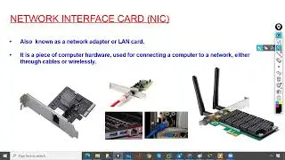 Exploring Network Interface Card (NIC)  and MAC address:  | Network Setup Requirements