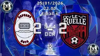 🔷XXVII SBORDONE LEAGUE 🔷 CHAMPIONS LEAGUE 🔷 FINAL-4🔷 CAPUANO BOYS - LE RUELLE
