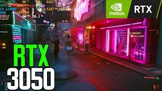 RTX 3050 8gb | Cyberpunk 2077 | High Settings DLSS Quality Ray Tracing