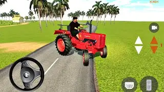 Mahindra Desi 4x4 Tractor Crazy Offroad Driving - Indian Tractor Driving 3D - Android Gameplay