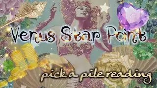 Venus Star Point pick a pile reading 🌟☄️⚡️