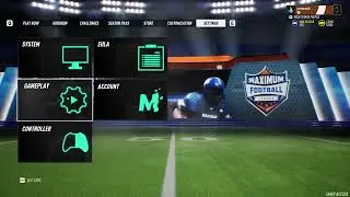 Как изменить настройки управления в Maximum Football