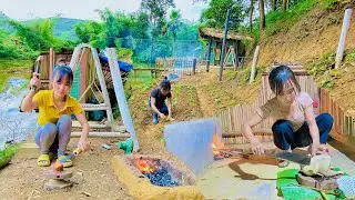 Full video : Building a toilet - Blacksmith - vegetable gardening/go to the market - Peaceful life