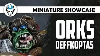 WARHAMMER 40K ORK DEFFKOPTAS & NOBZ - LEVEL 4+/5 HD MINIATURE SHOWCASE