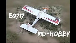 Improved setup for the MD Hobby E0717 kit build from the PNP version - flt 5 #rc #rcplane #E0717