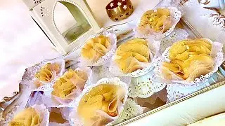 حلوى العيد🥰زهرة الرمال حلوى جزائرية 🇩🇿 راقية و لذيذة ❤️la fleur de désert gâteaux de l’aide😍