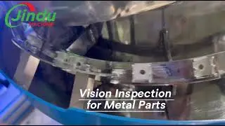 CCD vision inspection equipment for metal parts #ccd #inspection