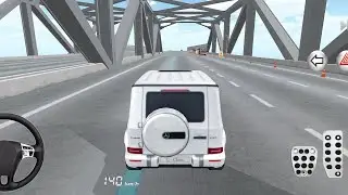 New Mercedes g wagon on highway road || 3D driving class game play video #automobile 
