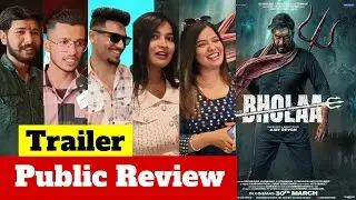 Bholaa Official Trailer | Bholaa Trailer Public Review | Bholaa Trailer Review | Bhola Review