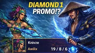 Smite 2 Ranked Series | Ep.10 | Awilix Jungle | Diamond 1 Promo!? (Diamond Conquest Gameplay)