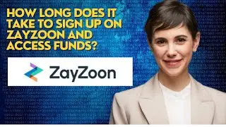 How long does it take to sign up on Zayzoon and access funds?
