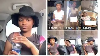 Zimbabwean social media content creator trending for her videos which attacks million views.