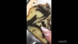 Walmart Marketside Iced Marble Sliced Loaf Cake review