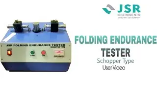 JSR -  Folding Endurance Tester (Schopper Type)