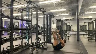Toe Touch Crunch | Core Strength & Definition Workout