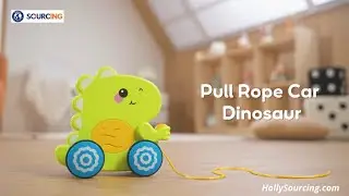 🦕 Toddlers love it! The EE 63505 pull-along dinosaur with fun sounds and soft lights!