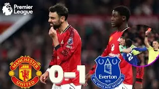 RED CARD MADNESS! 10-Man Everton STUN Man Utd at Old Trafford!