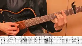 Yesterday - The Beatles. Chord-melody. How To Play The Guitar. (Notes+TAB)