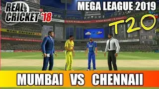 MI VS CSK T20 MATCH IPL 2019 GAMEPLAY IN REAL CRICKET 18 ON EXPERT MODE