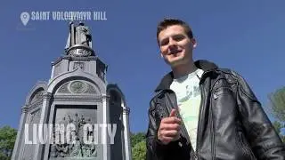 SAINT VOLODYMYR HILL. The oldest monument in Kyiv