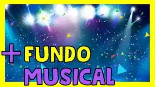 Fundo Animado Infantil Festa para V&iacute;deo Aulas #9