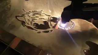 Premier plasma 16g horse head   fast cut  premierplasmacnc.com