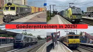 Goederentreinen door Nederland in 2025!